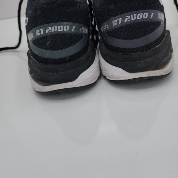 Asics GT-2000 7 Women's Size 8 Black white  Running Athletic Sneakers Shoe - Picture 5 of 8